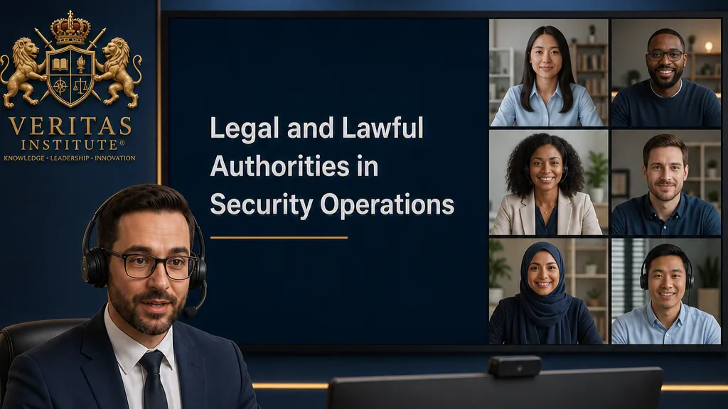 Legal and Lawful Authorities in Security Operations