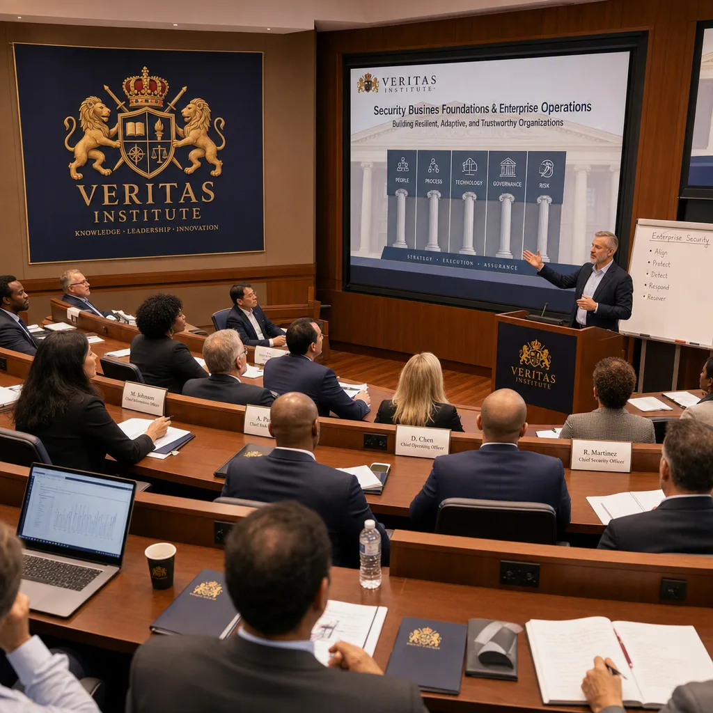 Security Business Foundations and Enterprise Operations