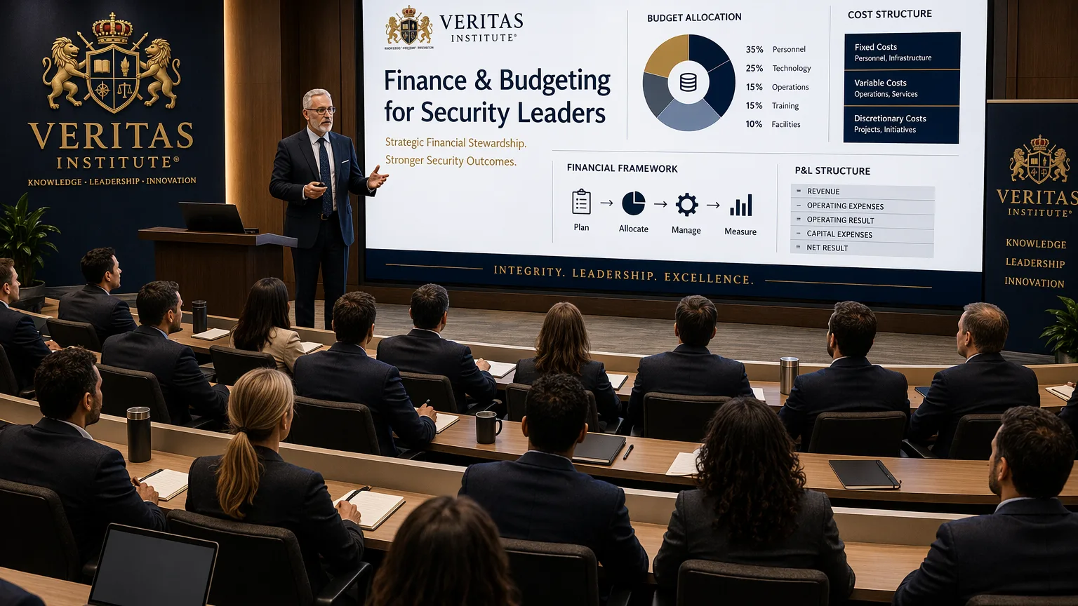 Finance and Budgeting for Security Leaders (Non-Finance Executives)