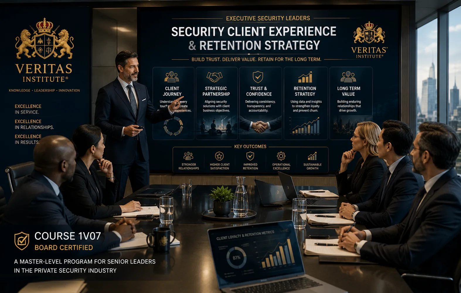 Security Client Experience and Retention Strategy