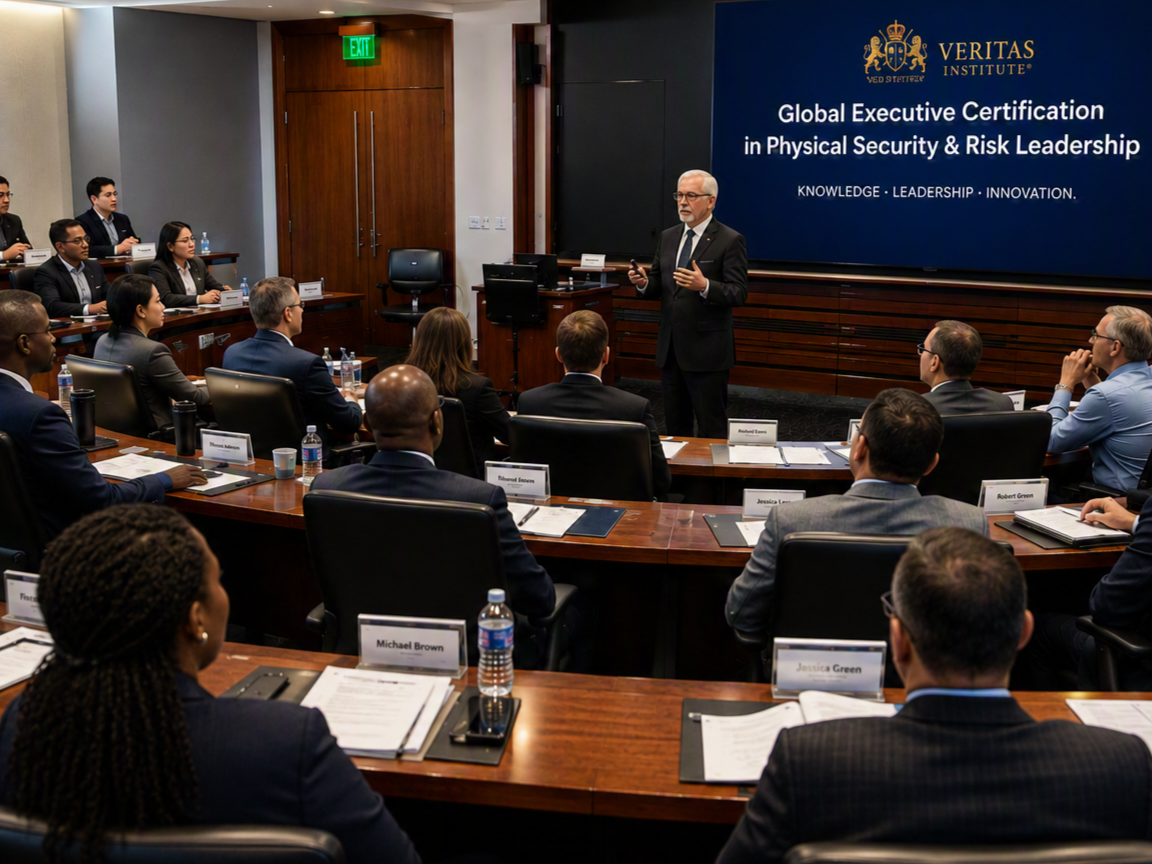 Global Executive Certification in Physical Security and Risk Leadership